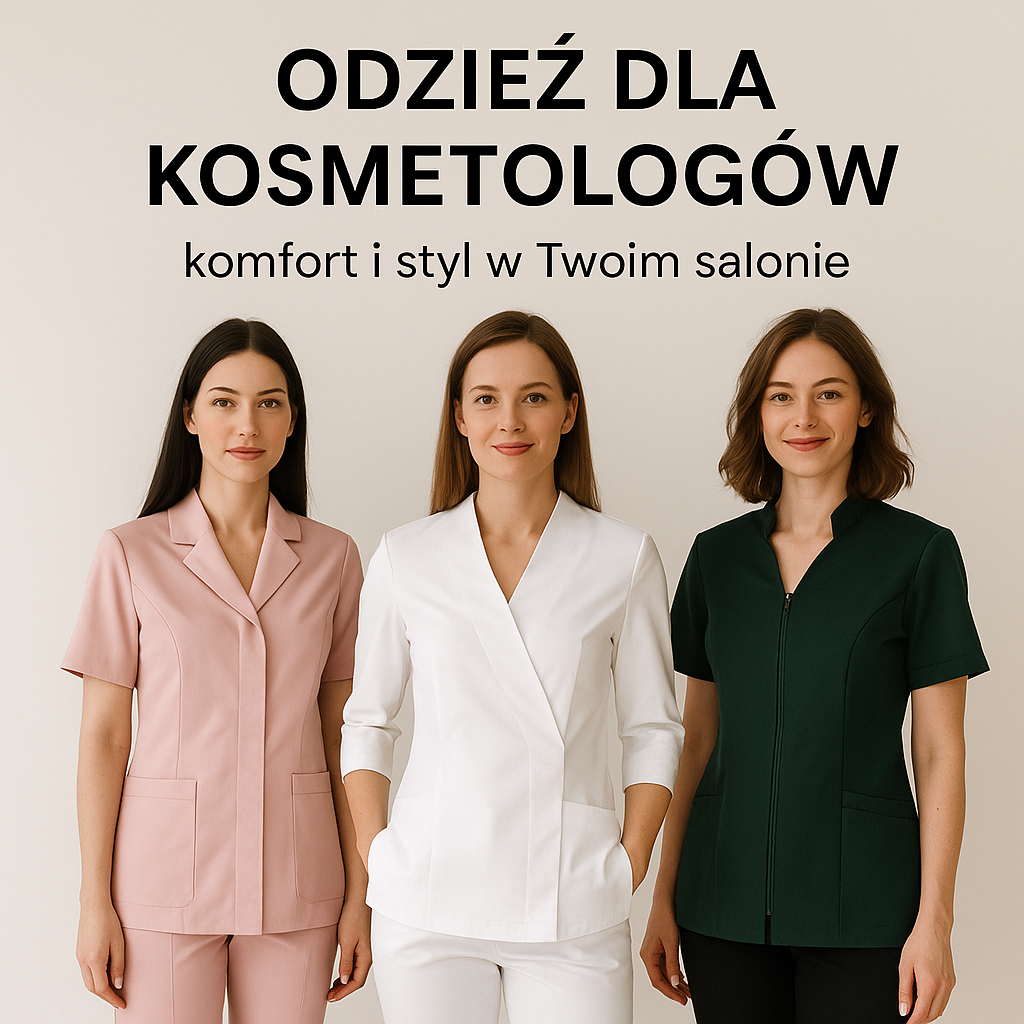 Odzież dla kosmetologów – komfort i styl w Twoim salonie